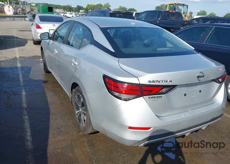 2022 Nissan Sentra Sv Xtronic Cvt z USA, uszkodzony, nr VIN 3N1AB8CV1NY227086